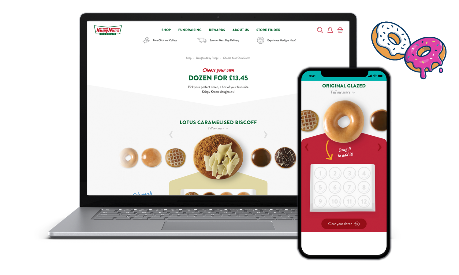 Krispy Kreme Ecommerce All Devices