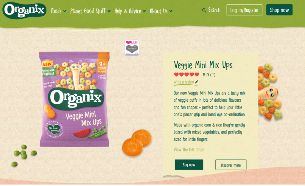 Organix Homepage