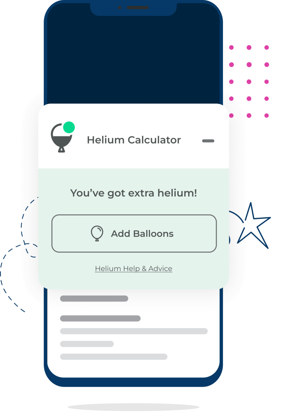 Party Delights Helium Calculator